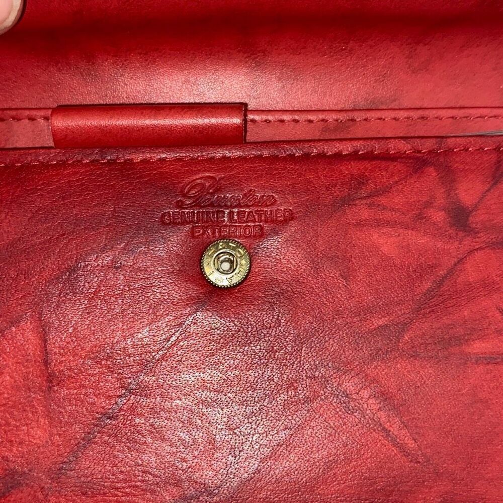 J. Buxton Wallet Organizer Red - Picture 4 of 11